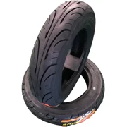 5A TOKYO 5A02 Set of 2 Scooter Tubeless Tires 130/70-12, Front/Rear Motorcycle/Moped 12 Rim
