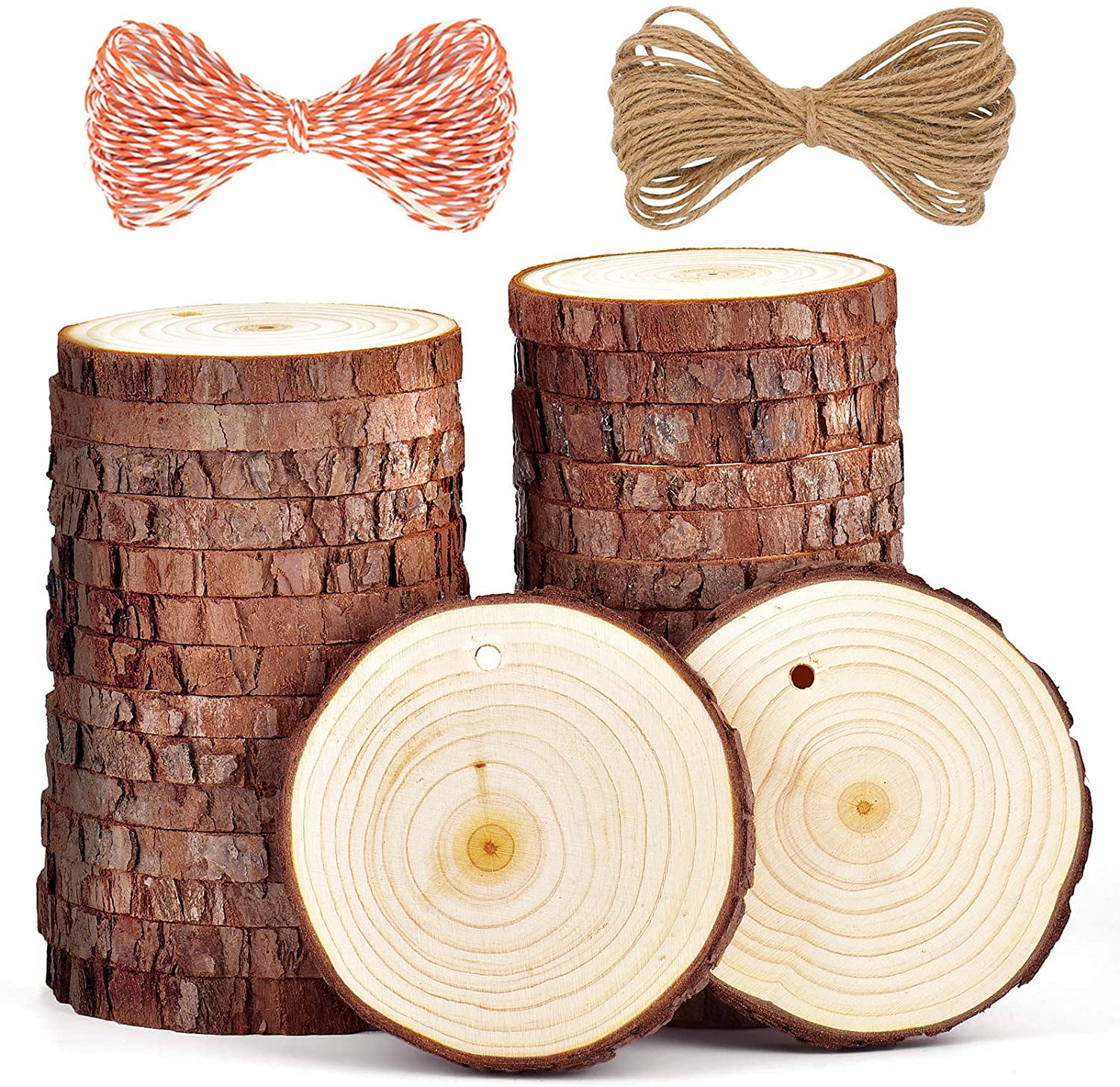 Pllieay 6Pcs 11-12 Inch Large Paulownia Wood Slices for Centerpieces, Round  Natural Wood Slices for Wedding Centerpiece, Table Centerpieces and Other