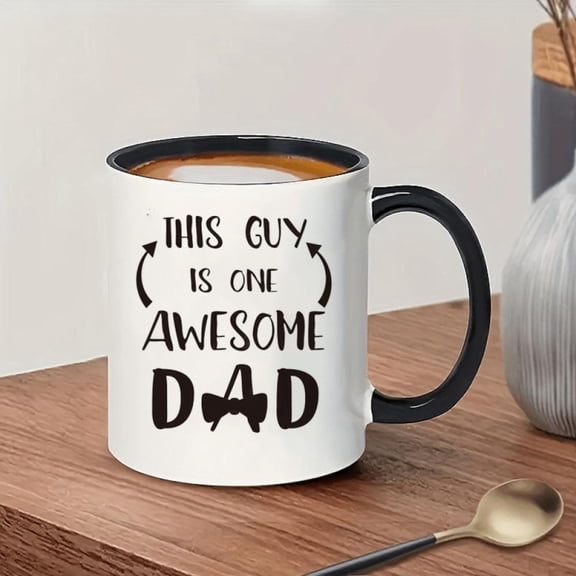 5Aup Fathers Day Christmas Gifts Funny Dad Coffee Mug from Youngsters Daughter Son Youngsters Best Father Ever Cups 11oz Unique Birthday and Holiday Gifts Dad Father