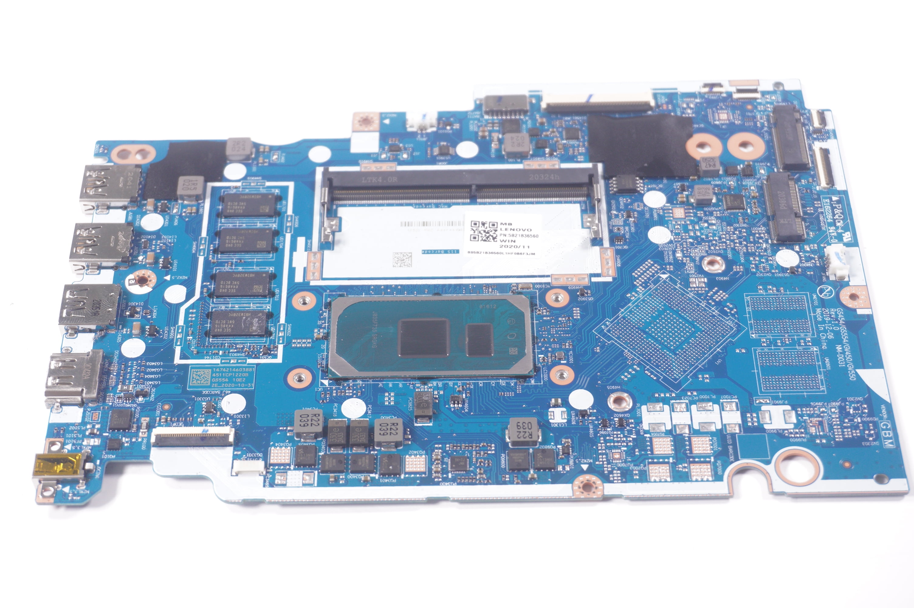 FMB-I Compatible con 5B20Z31004 Reemplazo para 5B20Z31004 Lenovo Intel Core i5-1135G7 12GB Motherboard 82BH0004US Yoga 7-14ITL5