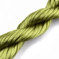 thumbnail image 1 of 5bundles Polyester Thread Olive 2mm about 10m/bundle, 1 of 3