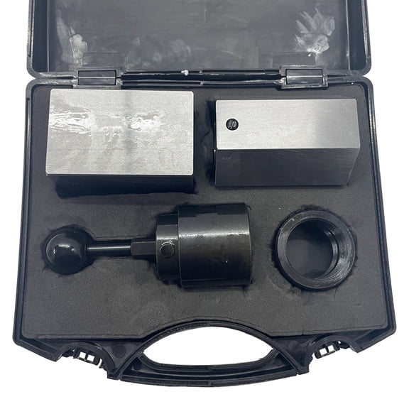 5C Fixture Set Square Hex Quick Acting Rings & Lever Collet Closer Fixture