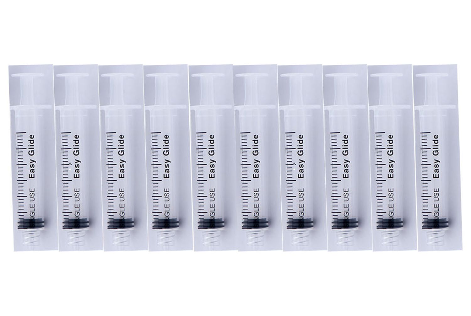 5CC Sterile Syringe Only with Luer Lock Tip 10 Syringes Without a