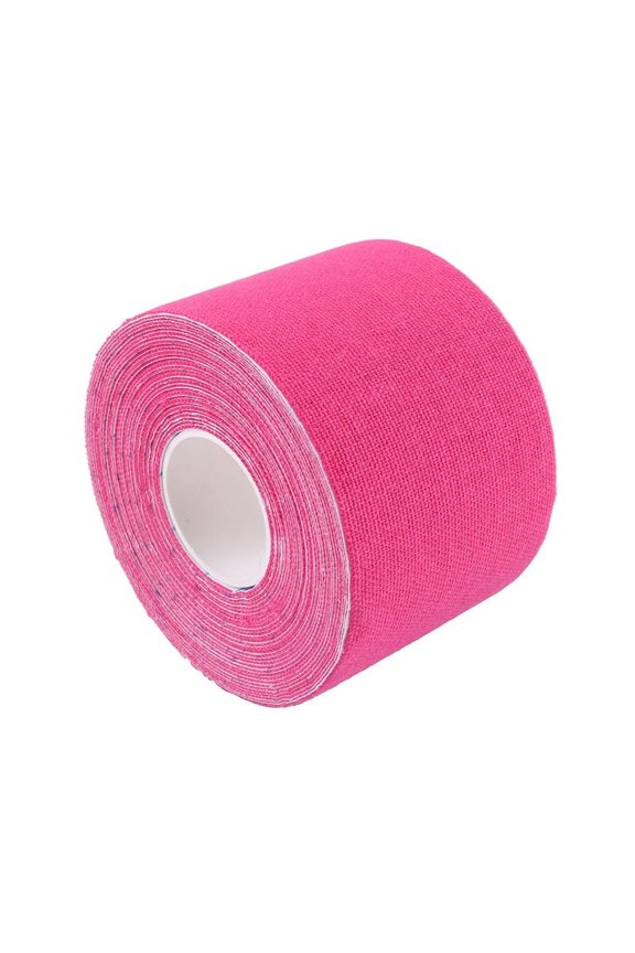 5CM X 5M Roll Kinesiology Tape Bchoice Therapeutic Sport Tape for Plantar Fasciitis Knee Wrist Elbow Shoulder Neck, Water Resistant, Pink