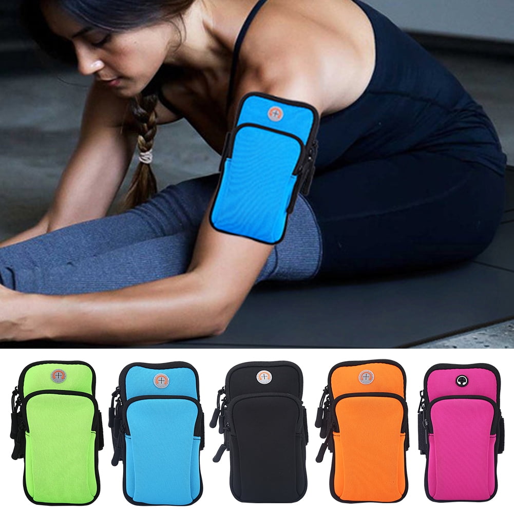 5Colors Outdoor Sport Running Jogging Exercise Gym Arm Wrist Pouch Armband Phone Case Bag Arm Case Wrist Pouch
