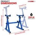 thumbnail image 1 of Adjustable Z-Style Keyboard Stand Riser – Heavy Duty Portable Music Stand for 54-88 Key Pianos, Synthesizers & DJ Gear, 1 of 7