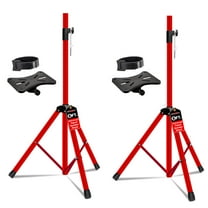 5Core Speaker Stand Tripod Tall Adjustable 35mm DJ Studio Monitor Stands Pole Mount