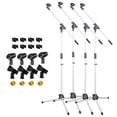 thumbnail image 1 of 5Core Tripod Mic Stand 4Pcs Adjustable Holder Floor Microphone Boom Arm, 1 of 4