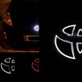 5D Car Front Logo Badge Emblem LED Illuminated Lights Compatible for
