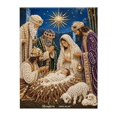 thumbnail image 1 of 5D Christmas Nativity Scene Pearl Art DIY Kit Framed Adult Rhinestone Painting for Home Wall Decor B, 1 of 7