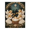 thumbnail image 1 of 5D Christmas Nativity Scene Pearl Art DIY Kit Framed Adult Rhinestone Painting for Home Wall Decor D, 1 of 7