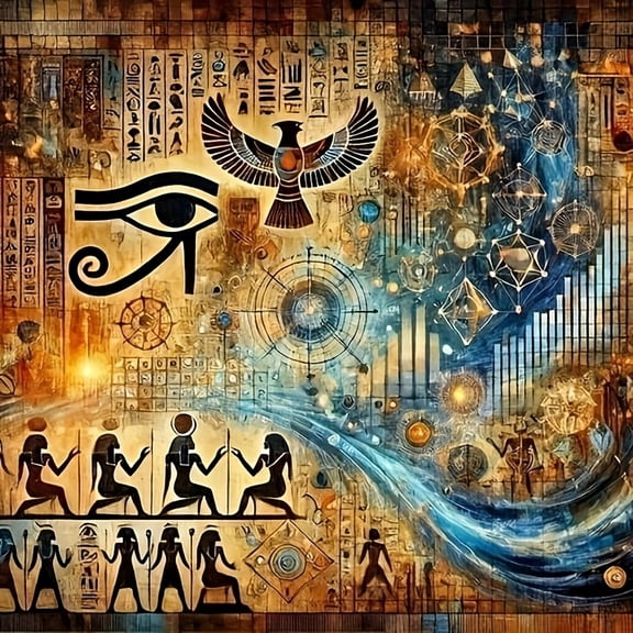 5D DIY Artificial Full Diamond Painting Set - Adult Beginner, Ancient Egyptian Culture Diamond for Home Wall Decor & Gift - Perfect for Art Lovers & Adults