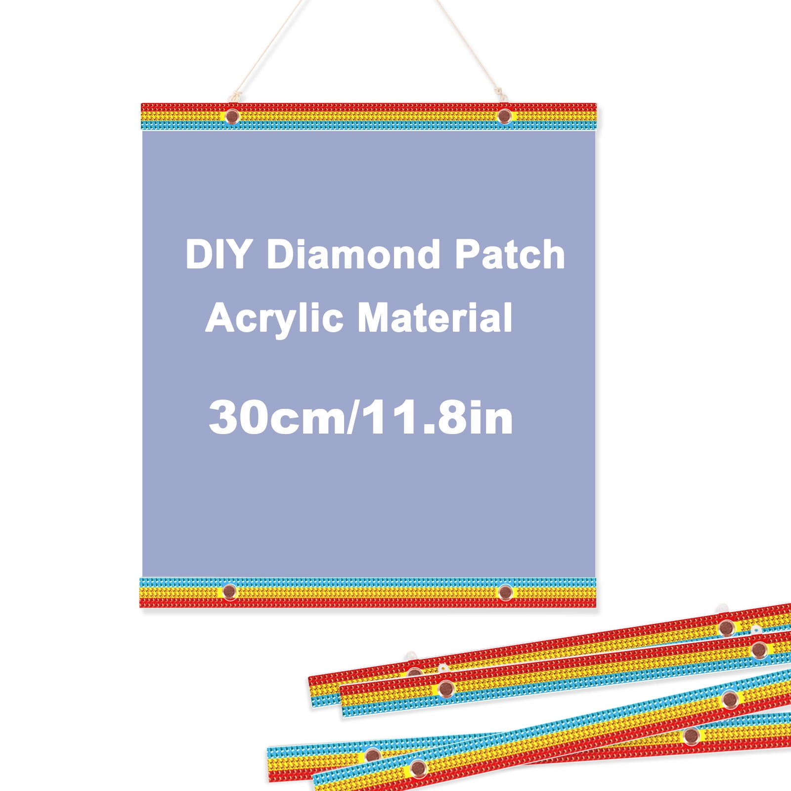 5D DIY Diamond Art Hanging Picture Clip, Hanging Photo Display Picture ...