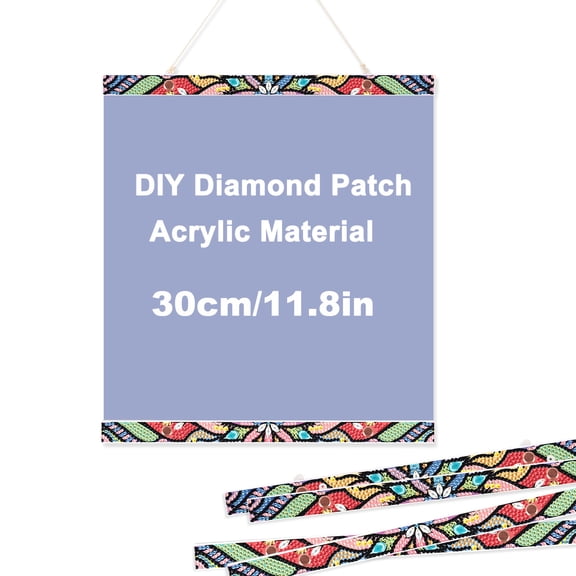 5D DIY Diamond Painting Hanging Picture Clip Kits, Hanging Photo Display Picture Frames Wall Decor For Picture String With Clips Photo Hanger Suitable For Adults And Beginners