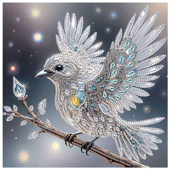 5D DIY Diamond Painting Kit Beautiful Bird Diamond Art Perfect for Home ...