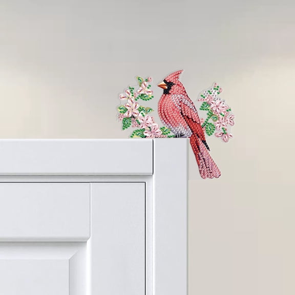 5D DIY Diamond Painting Kit, Birdie Door Foot Special Diamond DIY Art Kit for Adults for Home Decoration and Gift Selection