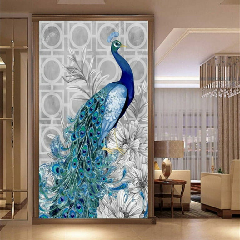 Peacock Diamond Art Kit, Bird Diamond Painting Kit, Peacock Art, Gift Idea,  Wall Decor, Mosaic Art -  Finland