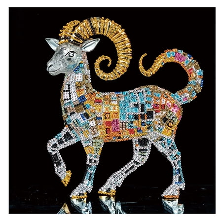5D DIY Diamond Painting Kit Whimsical Donkey Special Shape Creative Diamond Craft Suitable for Home & Office Decor, Festive Gifts