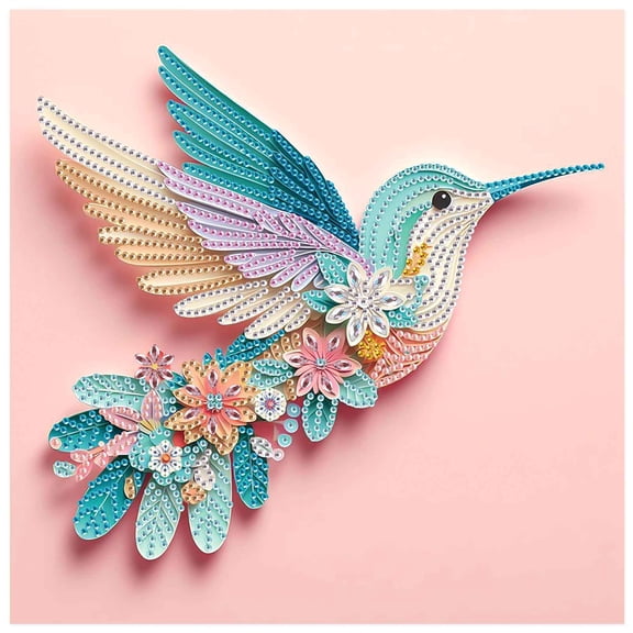 5D DIY Diamond Painting Kits, Birdie Suitable for Adults Special Diamond DIY Art Kits for Home Decoration and Gift Selection