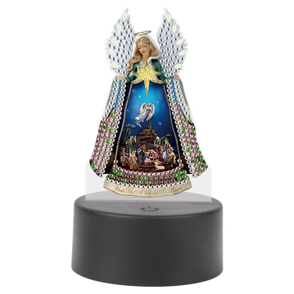 5D DIY Diamond Painting LED Light Kit Religious Personalised Decorative Night Light Suitable for Home Decor and Gift Ideas