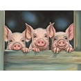 thumbnail image 1 of 5D DIY Diamond Painting Set "Three Little Pigs" Round Diamond Art Crafts for Adults, Suitable for Wall Decoration, Bedroom and Home Decoration, 1 of 6