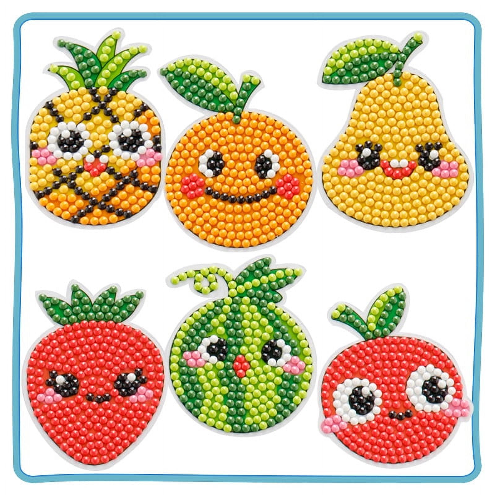 MEGZIHXN 5D DIY Diamond Painting Stickers Kits for Kids and Adult Beginners  - Cake Ice Cream Lollipop Candy Drink Watermelon Fruit Cup Pizza Craft  Marked with Diamonds by Numbers - Yahoo Shopping