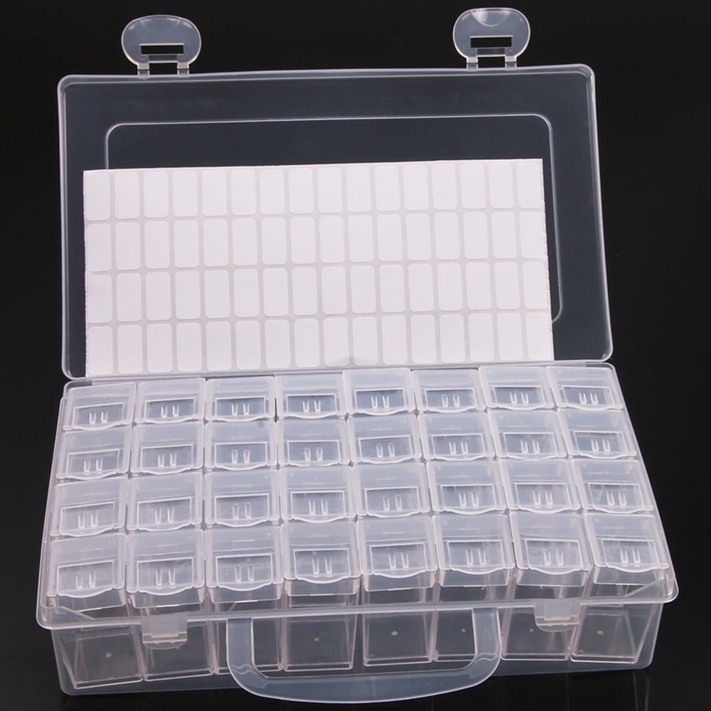 5D DIY Diamond Painting Tools Accessories Storage Box Container Diamond Embroidery Accessories Drill Box Mosaic Container Case