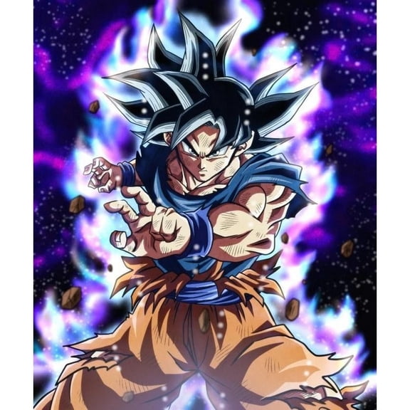 5D DIY Dragon Ball Diamond Painting Kit, Round Acrylic Diamond Artwork for Home Decoration, or Gift.