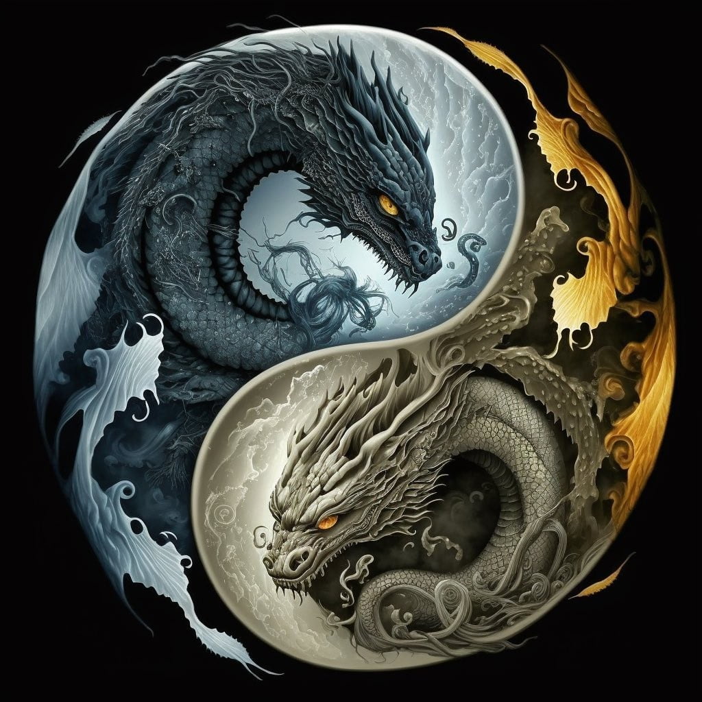 Chinese Dragon in the Cloud Moon 5D DIY Diamond Painting Kits Full Drill  Round Diamond Gem Art Beads Painting Home Wall Decor 11.8x15.8 