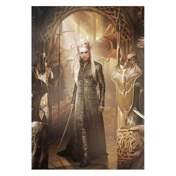 5D DIY Lord of the Rings Diamond Painting Set, Full Diamond Embroidery Art Gift Home Wall Decoration