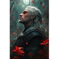 thumbnail image 1 of 5D DIY The Witcher Diamond Painting Kit, Full Round Diamond Art, Mosaic Handicraft Kit, Suitable for Home Wall Decoration, Ideal Handmade Gift, 1 of 6