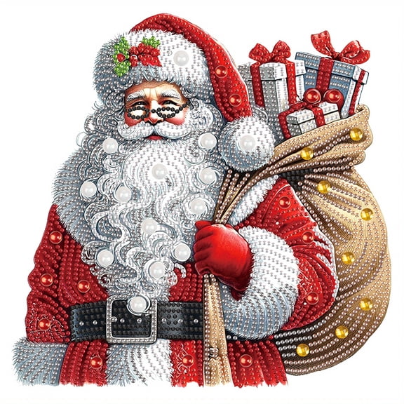 5D DIY diamond art painting kit, colourful houses special shape diamond canvas, namely can decompress and relax and can be used for home wall decoration