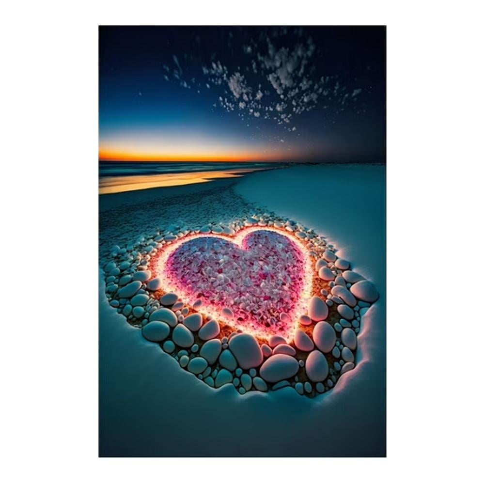 DIAMOND DOTZ® Stained Glass Heart Special Edition Diamond