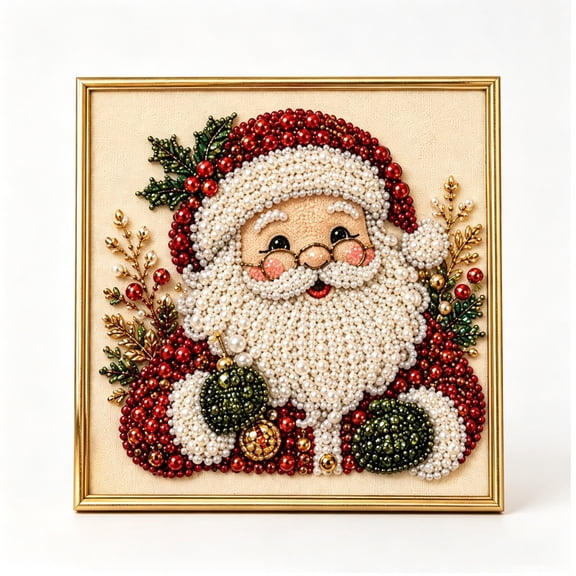 5D Diamond Art Painting Kit Christmas 5 Designs DIY Craft Set Kids Adults Holiday Gift