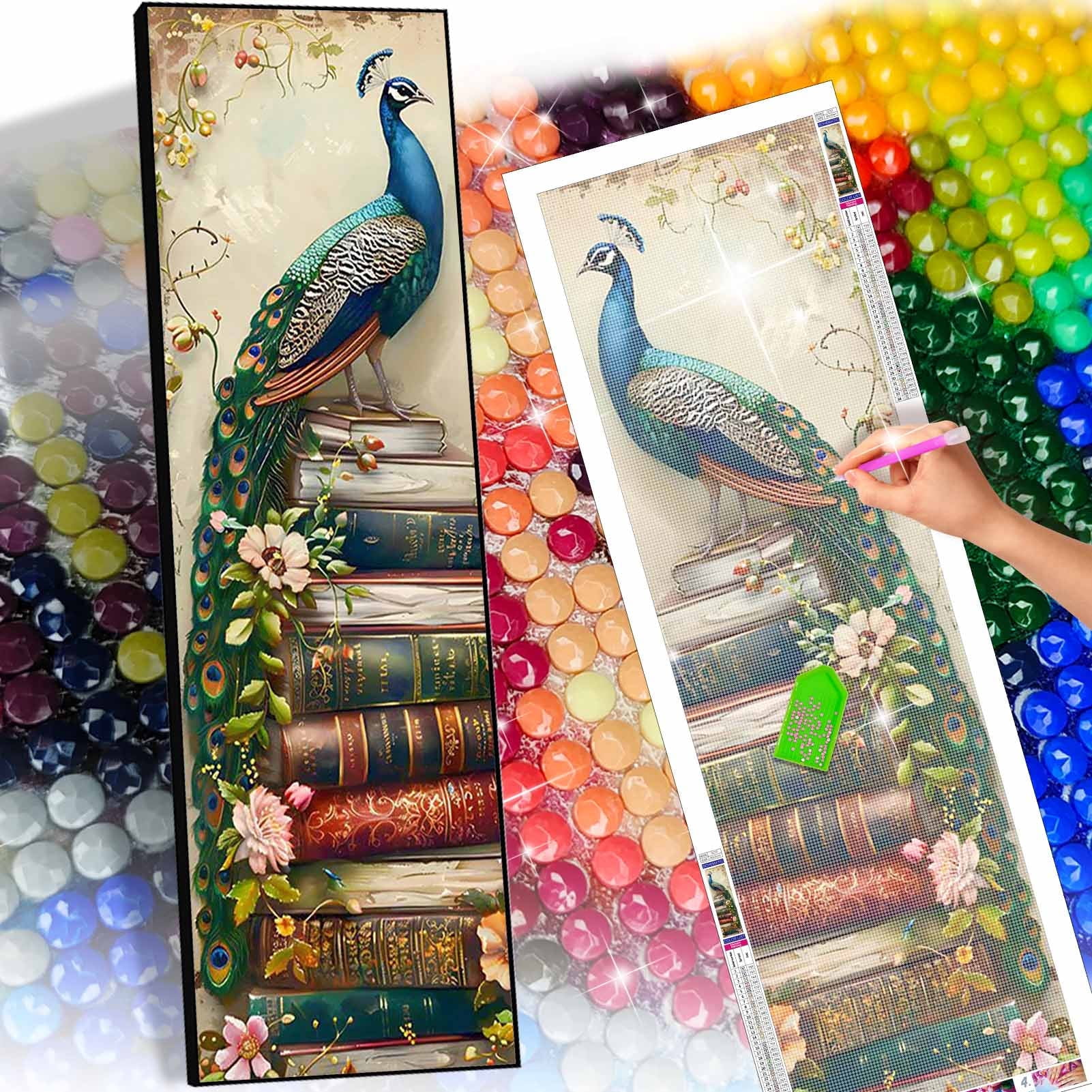 5D Diamond Art Painting Kits for Unisex Adults Beginners with Full ...