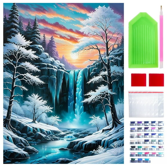 5D Diamond Art Painting Kits for Unisex Adults Beginners with Full Accessories