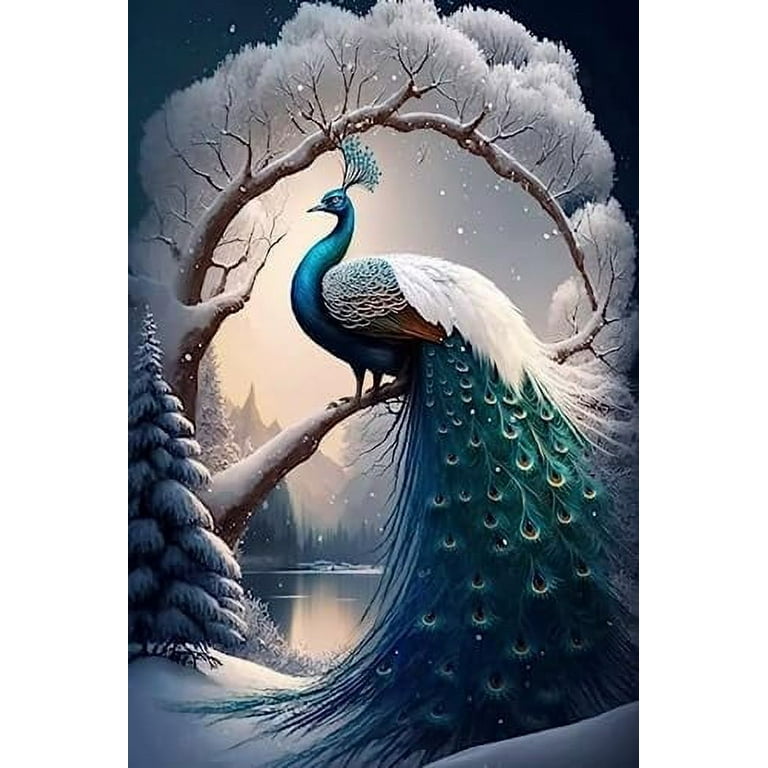 Handsome Peacock Diamond Painting Kit