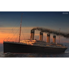 5D Diamond Painting Kit (Adult Edition), Titanic pattern Themed Diamond Painting Kit (Adult Edition), DIY Round Diamond Art Craft Kit (Home Wall Decor)