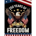 thumbnail image 1 of 5D Diamond Painting Kit for Adults, 250 Years of Freedom 1776-2026 American Bald Eagle with USA Flag, Full Drill DIY Diamond Art Craft, Home Wall Decor, Perfect Gift for Patriotic Enthusiasts, 1 of 4