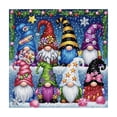 thumbnail image 1 of 5D Diamond Painting Kit Christmas Theme DIY Rhinestone Embroidery Frameless Wall Art Decor for Home Office Holiday Season Crafting Project Set B385, 1 of 3