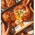 thumbnail image 1 of 5D Diamond Painting Kit Extra Large Fried Chicken Sandwich Pattern Gift Full Diamond DIY Diamond Art for Adults Beginners Picture Art Crystal Painting Home Wall Decor, 1 of 4
