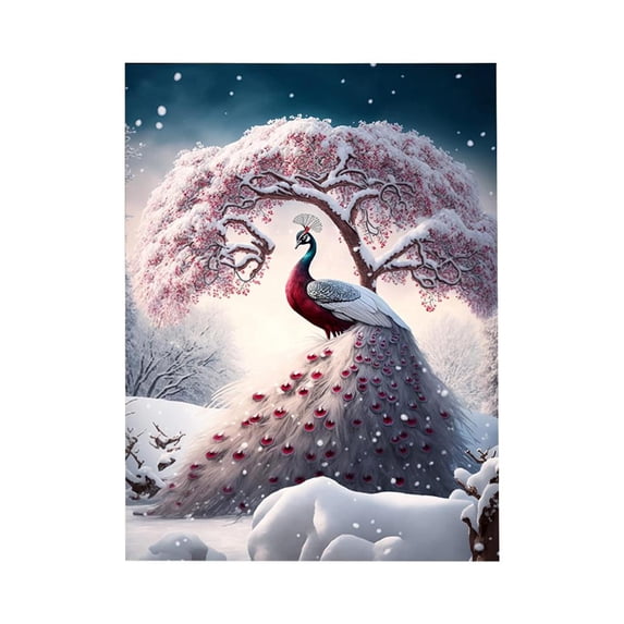 5D Diamond-Painting Kit for Adults Kids Beginners, Full Round Gems Landscape DIY Craft Art