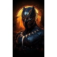 thumbnail image 1 of 5D Diamond Painting Kits for Adults Diamond Arts Black Panther Diamond Painting DIY Full Round Drill for Home Wall Decor and Adults Kids Holiday Gift 12x16 inch, 1 of 5