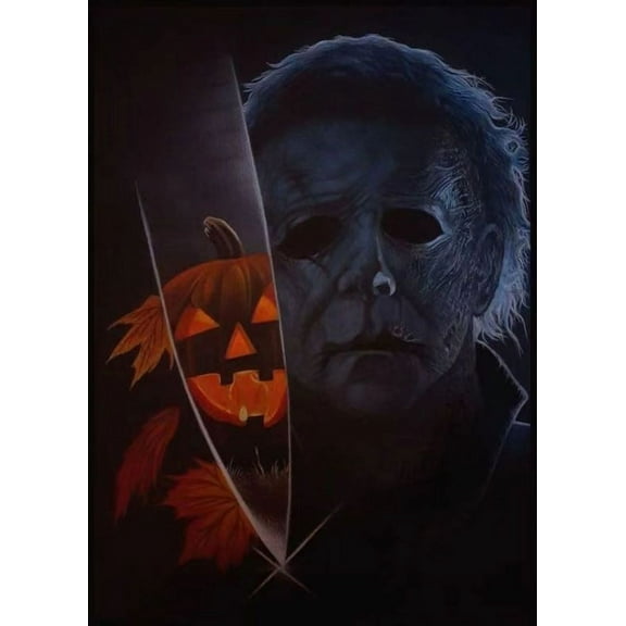 5D Diamond Painting Kits for Adults Diamond Arts Horror story Diamond Painting DIY Full Round Drill for Home Wall Decor and Adults Kids Holiday Gift 12x16 inch