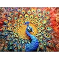 thumbnail image 1 of 5D Diamond Painting Kits for Adults - Peacock Diamond Art Kits for Adults Kids Beginner,DIY Animals Round Full Drill Paintings with Diamonds Gem Art for Adults Home Wall Decor, 1 of 7