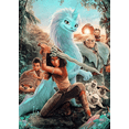 thumbnail image 1 of 5D Diamond Painting Kits for Adults Raya and The Last Dragon Diamond Arts Diamond Painting DIY Full Round Drill for Home Wall Decor and Adults Kids Holiday Gift(12x16inch), 1 of 5