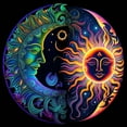 thumbnail image 1 of 5D Diamond Painting Kits for Adults, Sun and Moon Diamond Art Kits for Beginners DIY Full Drill Round Diamond Gem Art with Painting Kit Home Wall Decor Gifts 12x12inch, 1 of 7
