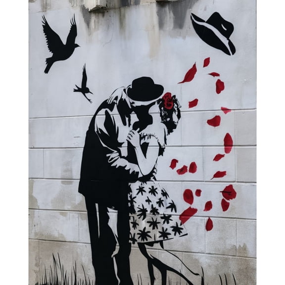 5D Diamond Painting Kits for Adults kids Beginners Paint By Diamond Set  Round Full Drill Craft Diamond Art Painting Art Craft Painting Kit-Bird and Lover Kiss