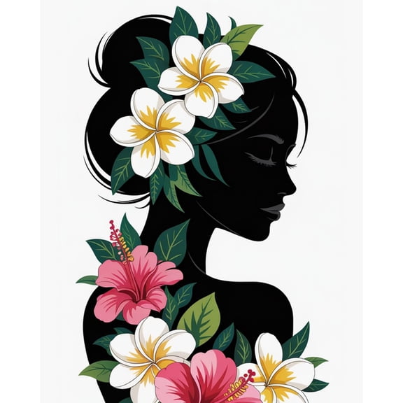5D Diamond Painting Kits for Adults kids Beginners Paint By Diamond Set Round Full Drill Craft Diamond Art Painting Art Craft Painting Kit-Dark night flower shadow