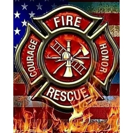 5D Diamond Painting Kits for Adults kids Beginners Paint By Diamond Set  Round Full Drill Craft Diamond Art Painting Art Craft Painting Kit-Fire Ambition Glory Rescue